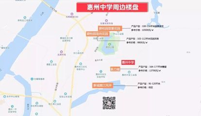 惠州中學預計今秋建成開學 周邊4個樓盤月底或推新房源